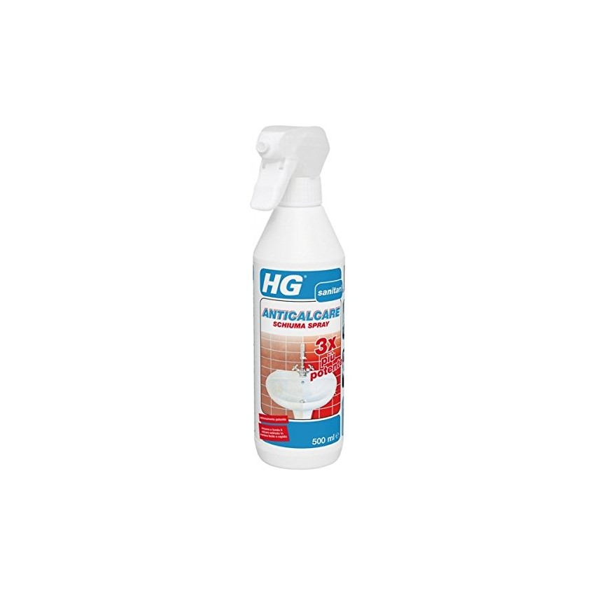 Anticalcare schiuma spray per sanitari HG Anticalcare schiuma spray per sanitari HG